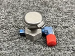 C166006-0101 (use: C166006-0104) Cessna 411 Oxygen Outlet Valve (elbow Fitting). Fixed Price $56.00.