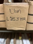 L25J15R Ohmite Resistor. Fixed Price $16.00.