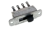 Switchcraft 56313L1X, 3-POSITION DP3T Panel Mount Slide Black, Lot Of. Fixed Price $19.95.