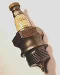 JOLY"775" Wwi Aircraft Military Motorcycle Aviation Spark Plug Box 1920'S. Fixed Price $35.00.