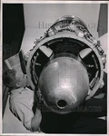 1951 Press Photo Closeup Of Turbo Jet Engine Nose By Ge At Boeing Plant. Fixed Price $24.99.