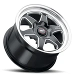 Silverado 17X7 Weld Racing Ventura 6 Drag Wheel Gloss Black Milled Spokes. Fixed Price $408.50.
