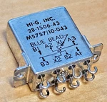 Hi-g Inc 2B-1506-43 M5757/10-043 2P2T Relay Contacts 2A Coil 26.5VDC 675. Fixed Price $14.95.