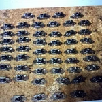 Aircraft Floating Nut Plates, Two Lug NAS1791C4-2 New Lot Of 50 Just Shown. Fixed Price $31.75.