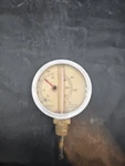 Vintage Superior Co New York City Altitude & Thermoter Gauge Industrial 4IN. Fixed Price $99.99.