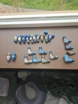 Cessna Piper Beechcraft An Fittings. Npt. One End -3 -4 Flare 22 Lot. Fixed Price $34.00.