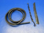 Beech Baron 95-A55 Cabin Door Seal Windlace Black (0420-365). Fixed Price $155.00.