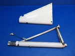 Aeronca 7AC 11AC Oleo Frame & Strut P/n 3-433, 4-541 For Parts (0423-60). Fixed Price $484.50.