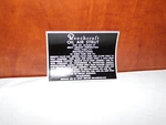 Beechcraft Oil Air Strut Decal 35-815247-28. Fixed Price $29.99.