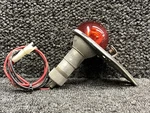 30-0009-34 (alt: C622001-0201) Grimes Wing Navigation Light Base With Red Lens. Fixed Price $100.80.