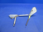Enstrom 280FX Rh Cyclic Control Bellcranks & Rods P/n 28-16155-4 (0425-777). Fixed Price $467.60.