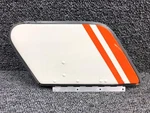 C425-1 Robinson R44II Forward Cabin Door Vent Lh (striped). Fixed Price $112.00.
