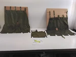 Bell Helicopter UH-1H Huey Man Seat COVERS,205-070-700-3, A7550-40 & 30. Fixed Price $165.00.