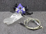 Piper PA-31T Aerox Oxygen Mask With Mic, Bag, And Flow Meter. Fixed Price $588.00.