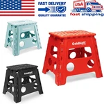 Goldblatt 8.5''/12.5" Folding Step Stool Non-slip Top & Anti-skid Feet Portable. Fixed Price $19.99.