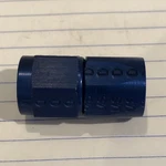 Military Standard MS27404-6D 3/8" Aluminum Adapter, Straight, Tube To Hose Nos. Fixed Price $9.99.