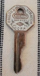 Vintage Basco Gm Corp. Key. Briggs Stratton Knock Out. Made Usa Mil. Wis.. Fixed Price $32.75.