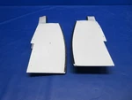 Cessna 140 Rear Wing Fairing Left Hand & Right 0420009-1, (0126-404. Fixed Price $223.40.