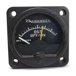Vintage Alcor Ekonomix Egt Aviation Mixture Control Gauge Parts Repair Decor. Fixed Price $26.95.