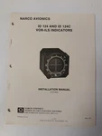 Narco Avionics Id & 124C Vor-ils Indicators Installation Manual May 1977. Fixed Price $13.80.