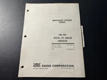 King Kda 699 Digital-to-analog Converter Service/overhaul Manual 006-5187-00. Fixed Price $87.14.