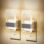 Night Lights Plug Into Wall, Dusk Dawn 3000K Soft White Acrylic Bubble.... Fixed Price $35.03.