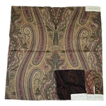 Vtg Ralph Lauren Upholstery Fabric Remnant Brice Paisley 27X27 In 0771. Fixed Price $29.99.