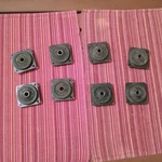 Lord Mount P/n 200P-45 Square Rubber Plateform Lot Of 8. Fixed Price $75.00.