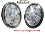 Aircraft Grade PAR36 Led Landing & Taxi Light Set 12/28 Volt. Fixed Price $148.00.
