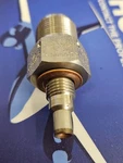 New MS28034-3 Lewis Aircraft Temperature Sensor Probe With Copper Washer. Fixed Price $1029.99.