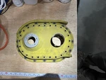 Piper Comanche PA30 Fuel Cell Back Plate 21810-6. Fixed Price $99.00.