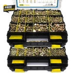 919 Pcs Grade 8.8 Metric Bolt Assortment, M4 M5 M6 M8 Heavy Duty Nuts Kit. Fixed Price $52.99.