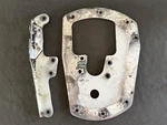Cessna 172L Rh Wheel Pant Fairing Mounting Plate Bracket P/n 0541138-2. Fixed Price $150.00.