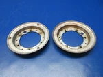 Cessna 150L Mccauley Wheel Flange 6.00-6 Main D-30039 Lot Of (0325-1461). Fixed Price $122.50.