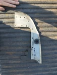 Beechcraft Baron Baffle Assy Left Rear Oil Cooler Shroud 96-910020-383 Or -373. Fixed Price $125.00.