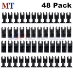 48 Pcs Metal Wood Universal Oscillating Multitool Quick Release Saw Blades Kit. Fixed Price $18.63.