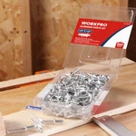 Workpro 200PC Aluminum Blind Rivets Pop Assortment Steel Mandrel 1/4"X1/2". Fixed Price $19.99.