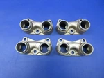 Continental GO-300-A Pushrod Housing Flange P/n 530163 Lot Of (0325-1440). Fixed Price $72.50.