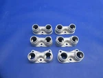 Continental O-300 Pushrod Housing Flange P/n 530163 Set Of (0525-906). Fixed Price $88.95.