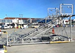 Express Kci Gse Pax Aircraft Passenger Boarding Aluminum Staircase PX-04-AB. Fixed Price $19500.00.