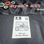 1988 Kawasaki KX125 KX250 KX500 Service Repair Shop Manual Oem 99924-1101-01 A6. Fixed Price $29.99.