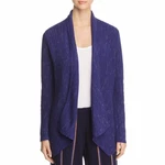 Nic+zoe 163909 Women's Long Sleeve Pixel Pop Cardigan Electric Blue Sz. Medium. Fixed Price $84.00.