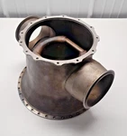 Boeing T50-BO-12 Gas Turbine Turboshaft Jet Engine, Exhaust / Combustion Chamber. Fixed Price $500.00.