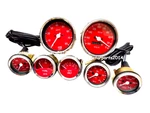Smiths Gauge Kit Temp+oil+fuel+volt+oil Speedo 180-0KMH 0-80RPM 85MM Rc. Fixed Price $41.90.