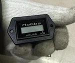 98313 Hobbs Rectangle Face Digital Lcd Hour Meter 701-1837 Nos. Fixed Price $125.00.