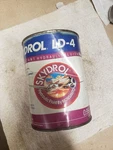 Monsanto Skydrol LD-4 Hydraulic Fluid Can Blue White Purple Gas & Oil Theme. Fixed Price $149.73.