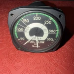 Bendix 6300-B54E-207-C3 Dual Fuel Flow Indicator (AP15). Fixed Price $212.49.