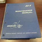 Douglas Aircraft Company, Inc. DC-8 Maintenance Manual Vol. Iii. Fixed Price $150.00.