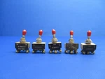 Beech 95-B55 Baron Jbt Toggle Switches P/n 35-380053-7, Lot Of (0126-1711). Fixed Price $158.60.