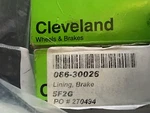 Cleveland Cessna Brake Lining P/n 066-30026 Ne Cond Faa 8130-3 #574 (13). Fixed Price $52.00.